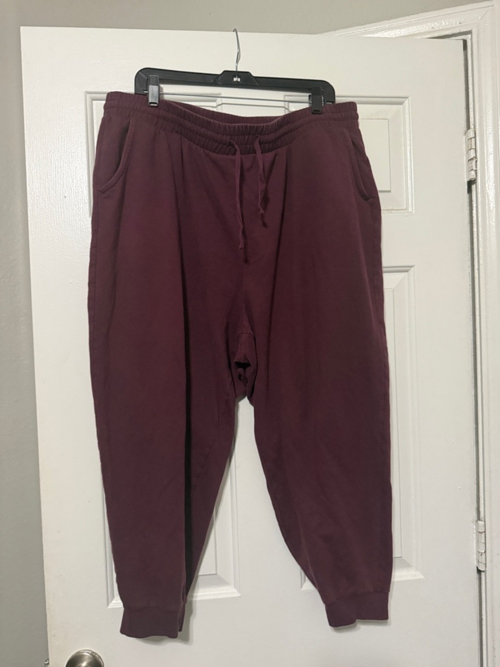 Torrid Super Soft Fleece Joggers in Wine